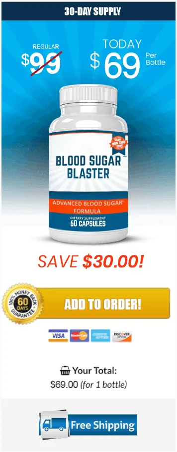 Blood Sugar Blaster - order-now - (30 Days Supply)- image