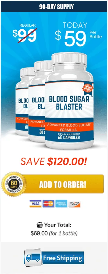 Blood Sugar Blaster - order-now-(90 Days Supply) - image